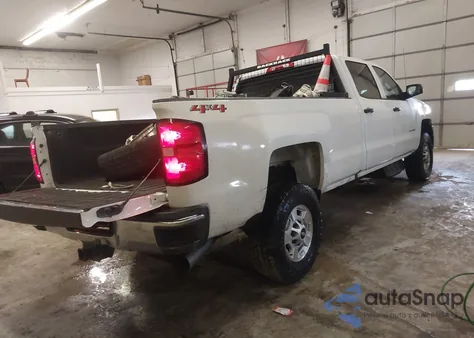 2018 Chevrolet Silverado 2500Hd Wt from USA, damaged, VIN 1GC1KUEY2JF154308